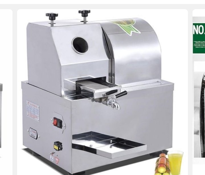 Rechargeable Battery-Powered Sugarcane Juice Extractor