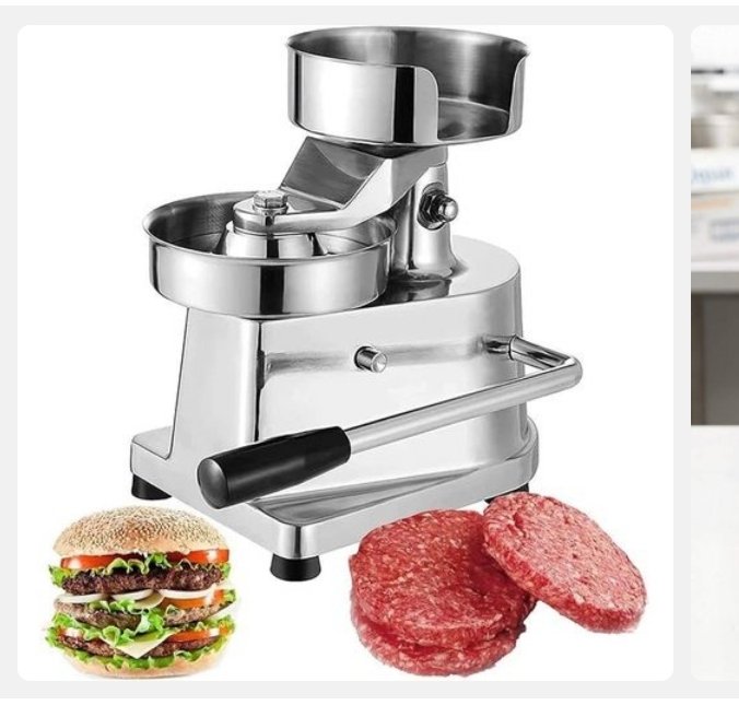 Burger Patty Forming Press Machine