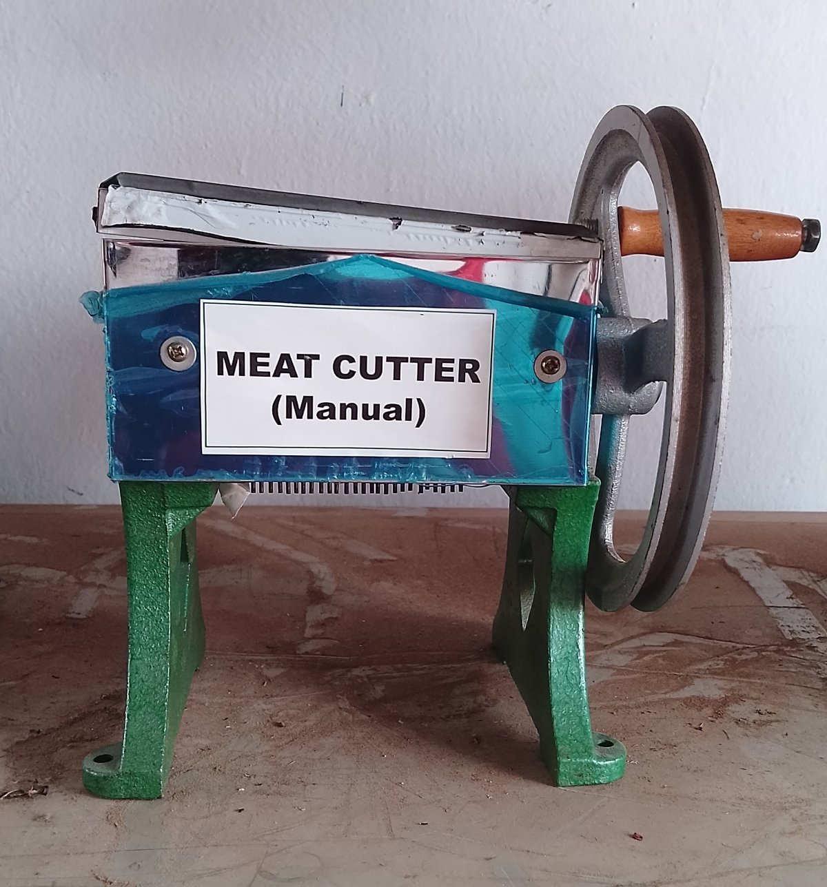 Manual Tabletop Meat  cutter Machine