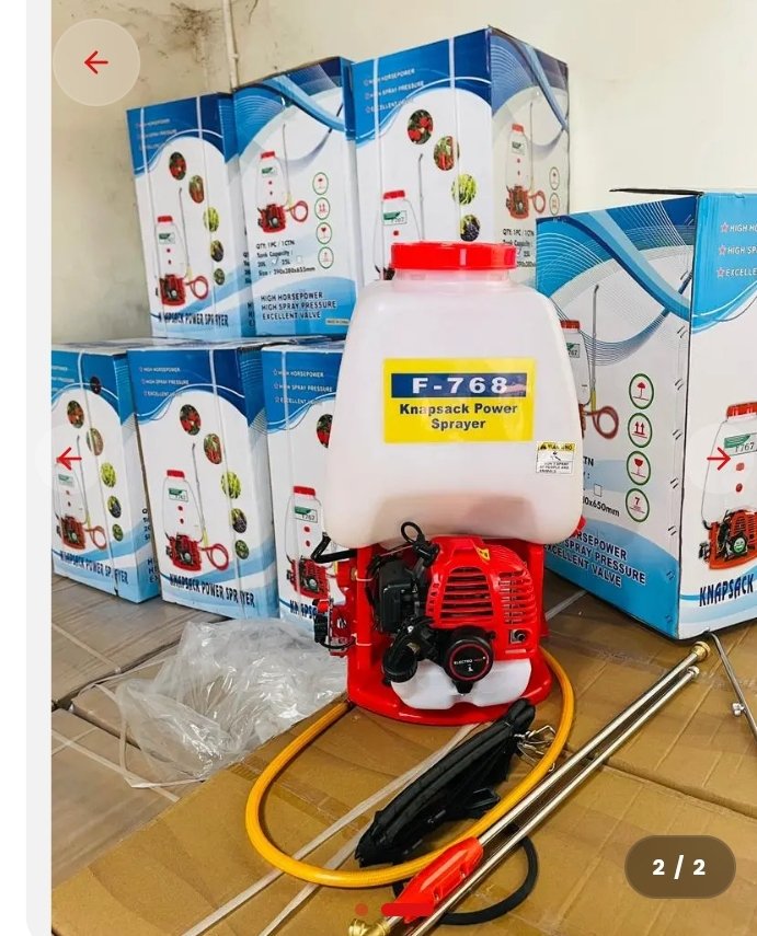 Motorized 2-Stroke Power Knapsack Garden Sprayer (20 Litres)