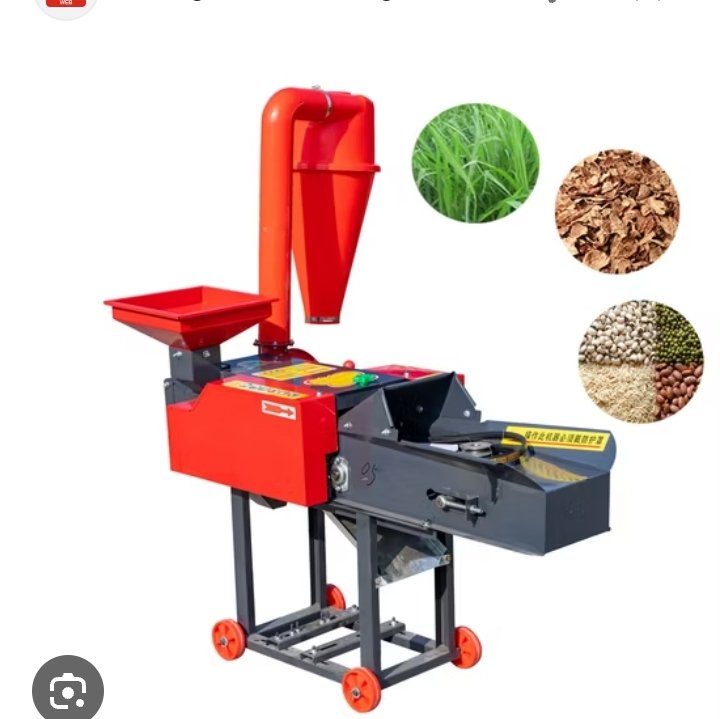Combined Chaff Cutter & Grain Crusher 1-Ton/hr (20HP Diesel)