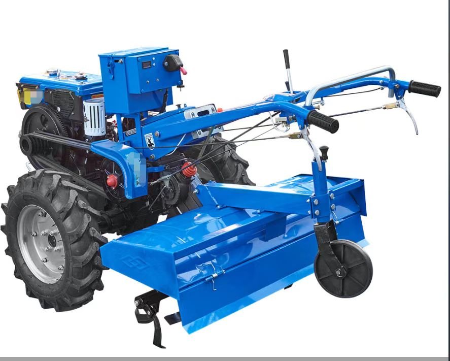 Diesel Power Tiller with Full Implement Set (Blades, Metal Wheels & Hipping Tool)